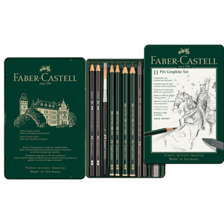Faber Castell Pitt grafietset 11-delig