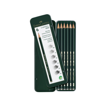 Faber Castell grafietpotloden 9000 basis set