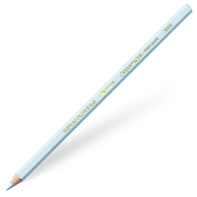 Caran d'Ache 002 SupraColor soft aquarelpotlood - silver grey