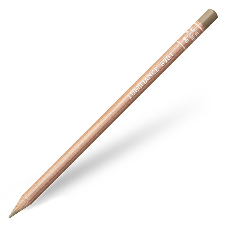 Caran d'Ache 846 Luminance kleurpotlood - raw umber 50%