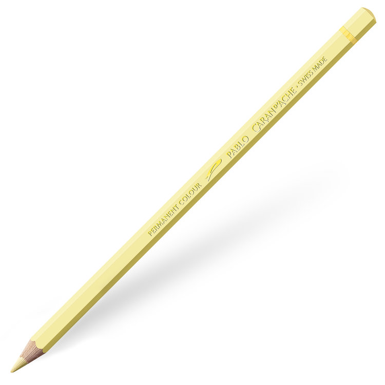 Caran d'Ache 011 Pablo kleurpotlood - pale yellow