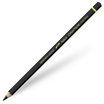 Caran d'Ache 496 Pablo kleurpotlood - ivory black