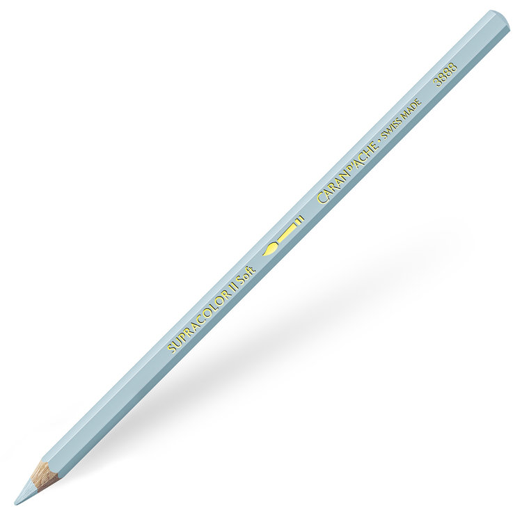 Caran d'Ache 004 SupraColor soft aquarelpotlood - steel grey