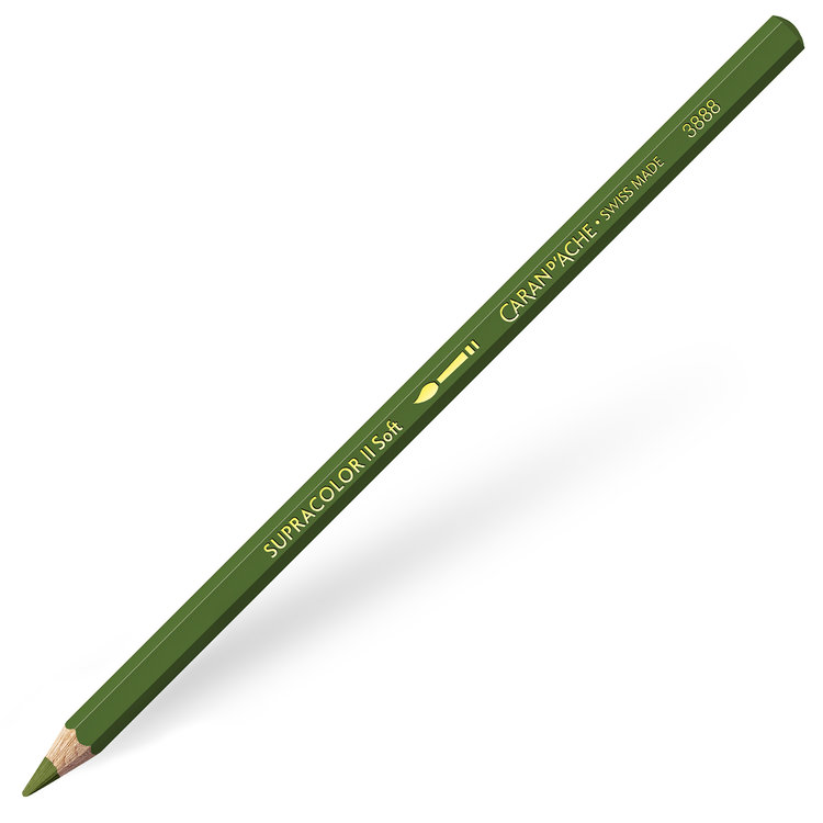 Caran d'Ache 018 SupraColor soft aquarelpotlood - olive grey