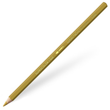 Caran d'Ache 025 SupraColor soft aquarelpotlood - green ochre