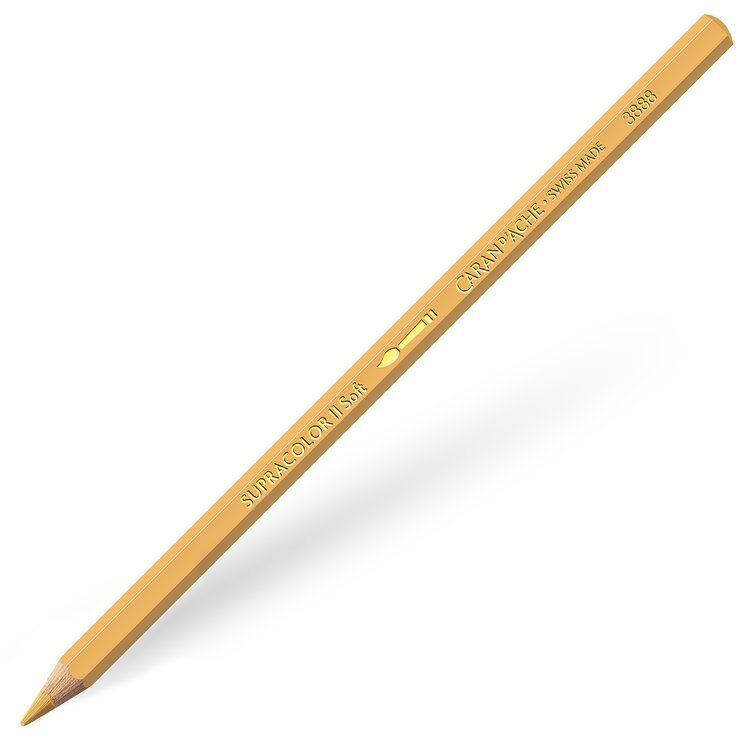 Caran d'Ache 031 SupraColor soft aquarelpotlood - orangish yellow