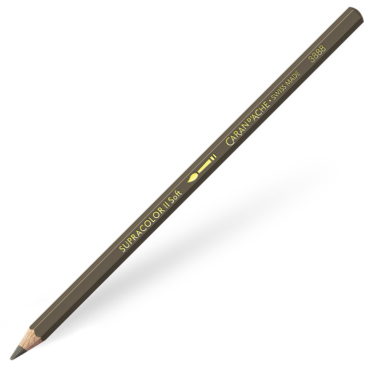 Caran d'Ache 045 SupraColor soft aquarelpotlood - Vandycke brown