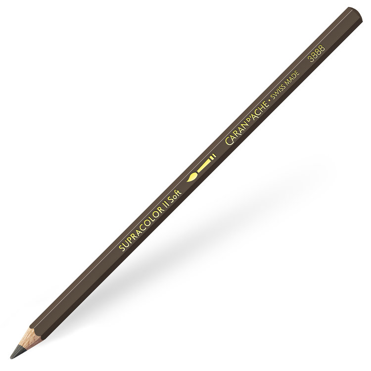 Caran d'Ache 049 SupraColor soft aquarelpotlood - raw umber