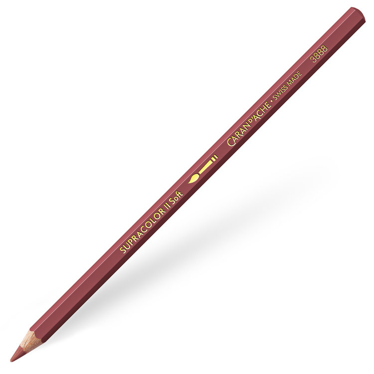 Caran d'Ache 085 SupraColor soft aquarelpotlood - bordeaux red