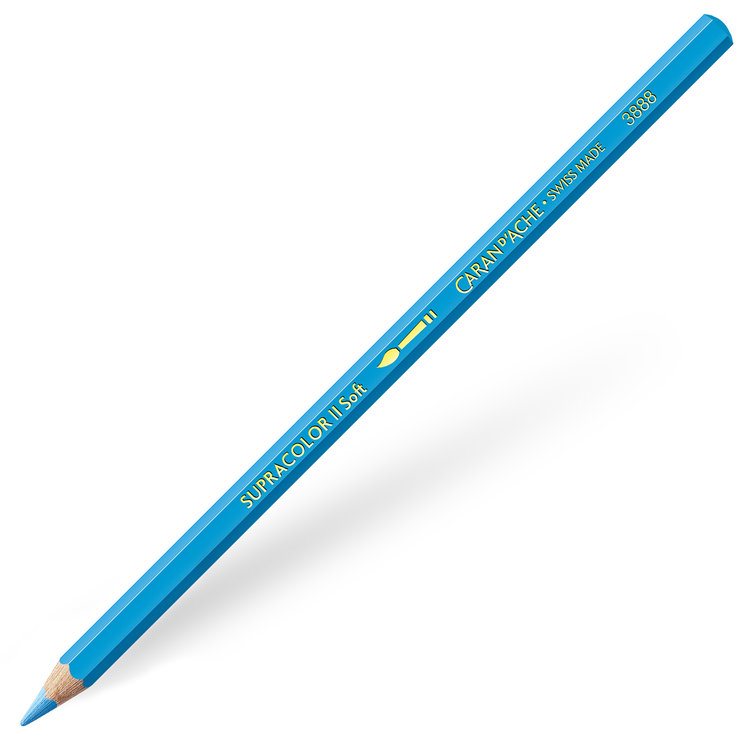 Caran d'Ache 161 SupraColor soft aquarelpotlood - light blue