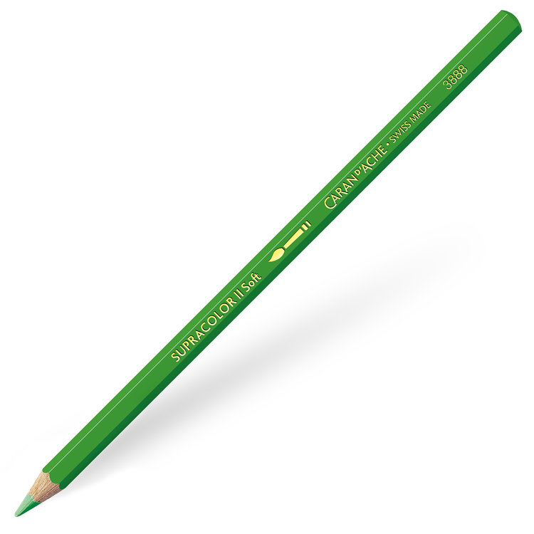 Caran d'Ache 230 SupraColor soft aquarelpotlood - yellow green