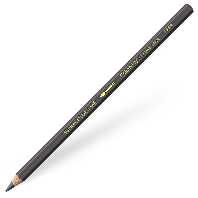 Caran d'Ache 407 SupraColor soft aquarelpotlood - sepia