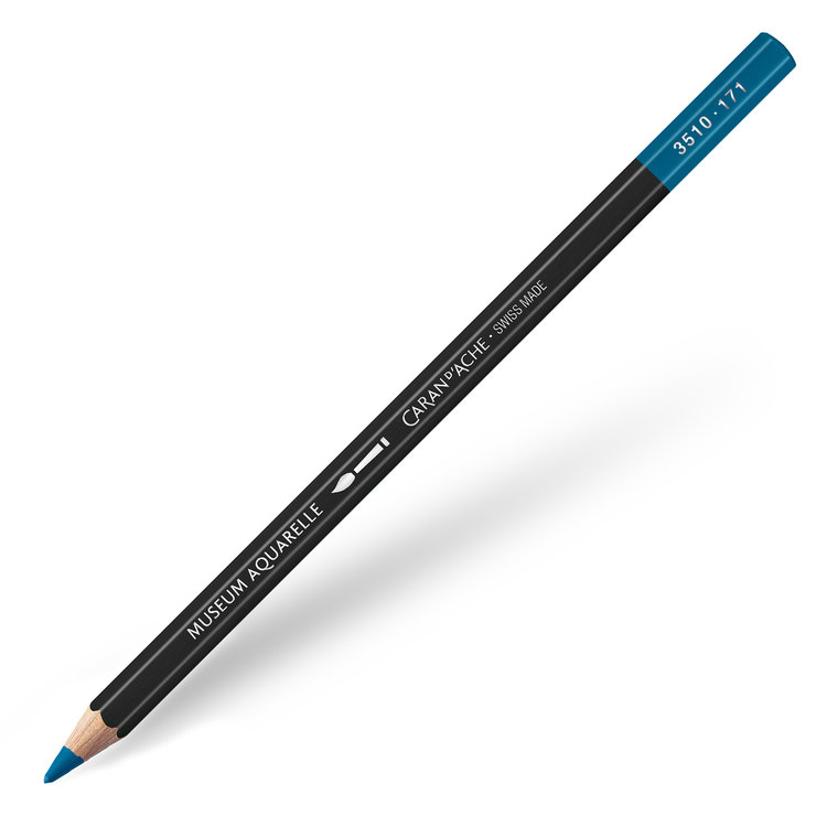 Caran d'Ache 171 museum aquarelpotlood - turquoise blue