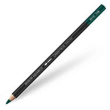 Caran d'Ache 739 museum aquarelpotlood - dark sap green