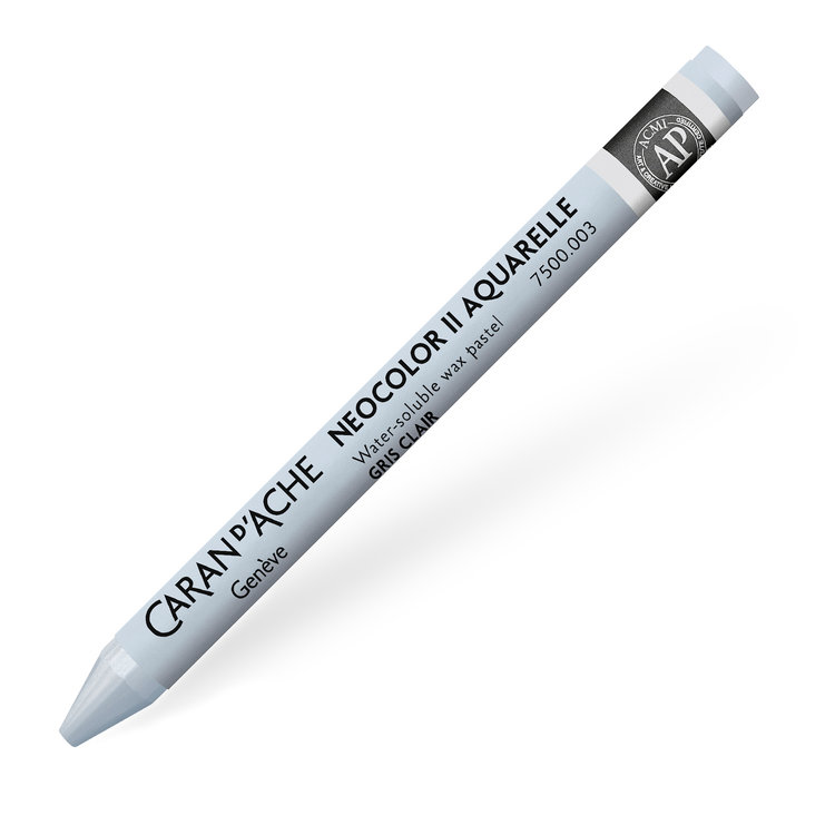 Caran d'Ache 003 NeoColor II waspastel (wateroplosbaar) - light grey