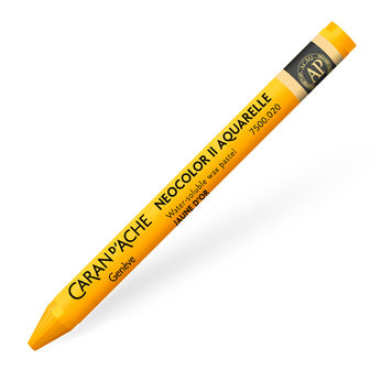 Caran d'Ache 020 NeoColor II waspastel (wateroplosbaar) - golden yellow