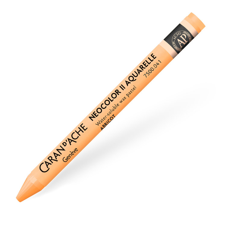 Caran d'Ache 041 apricot - NeoColor II waspastel (wateroplosbaar)
