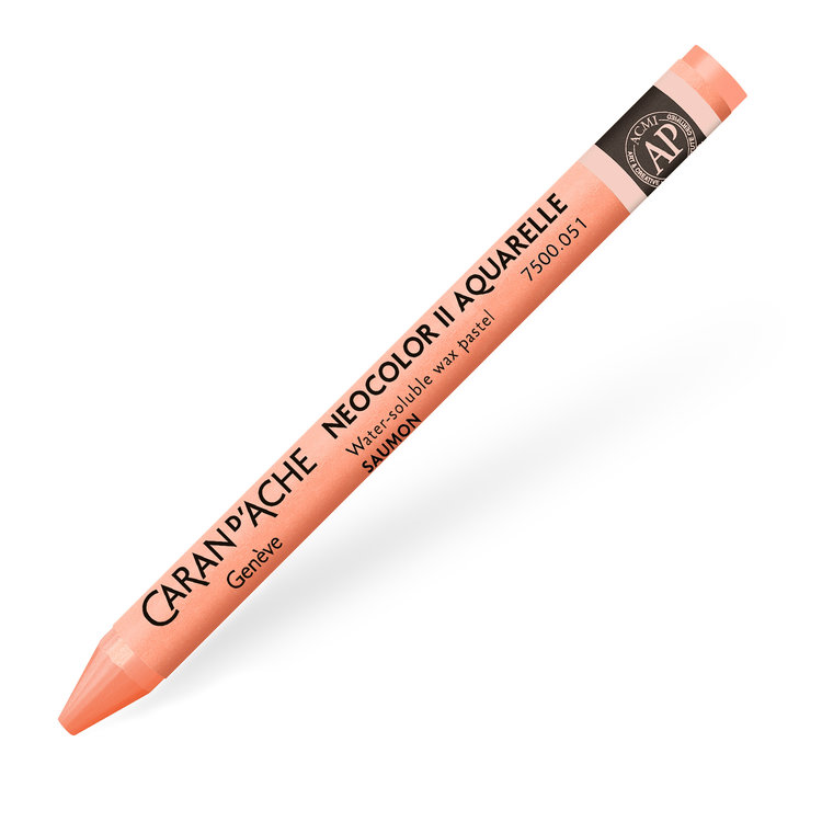 Caran d'Ache 051 NeoColor II waspastel (wateroplosbaar) - salmon