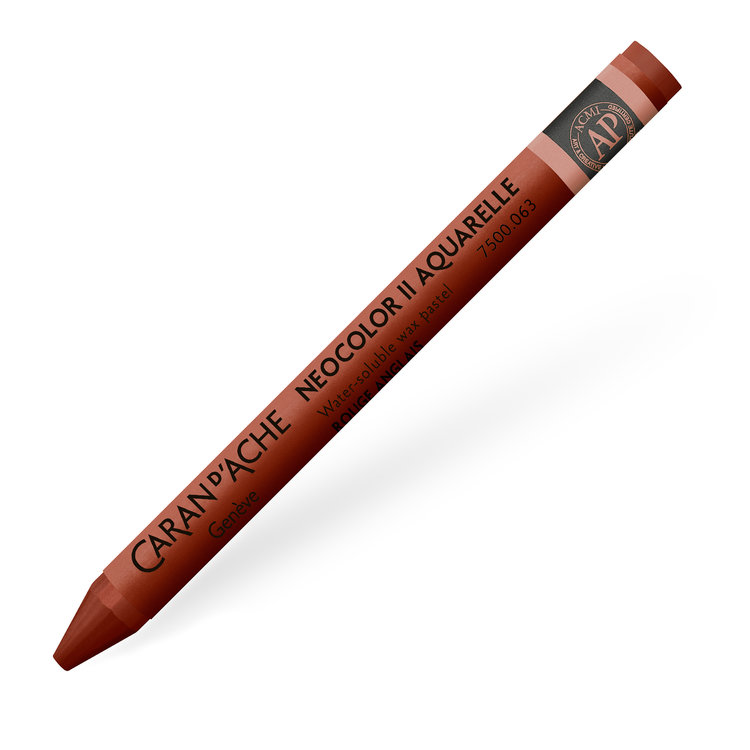 Caran d'Ache 063 NeoColor II waspastel (wateroplosbaar) - english red