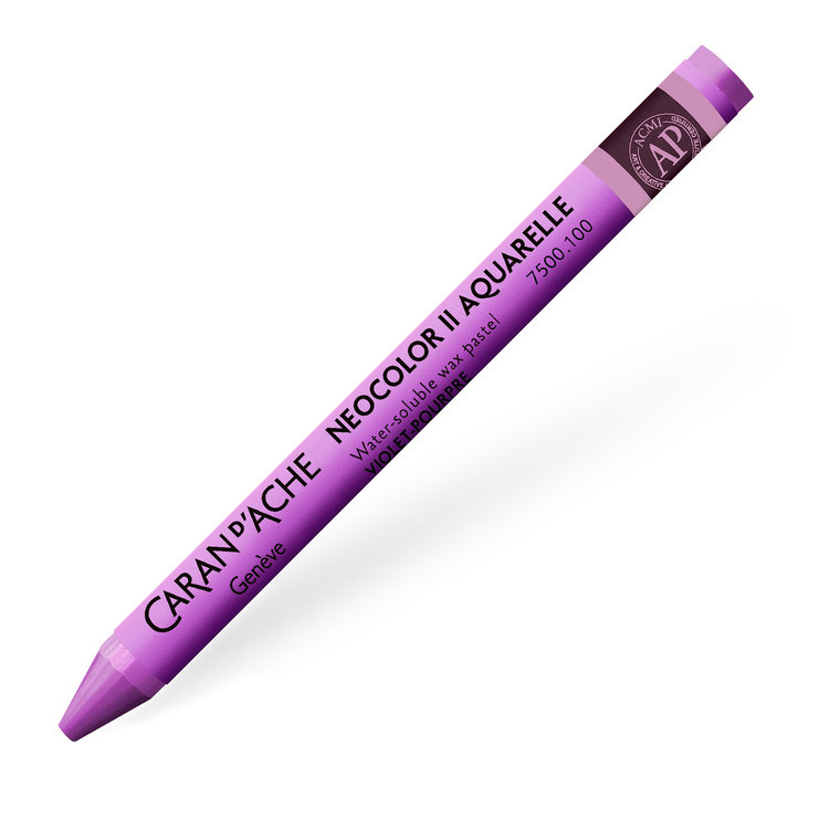 Caran d'Ache 100 NeoColor II waspastel (wateroplosbaar) - purple violet