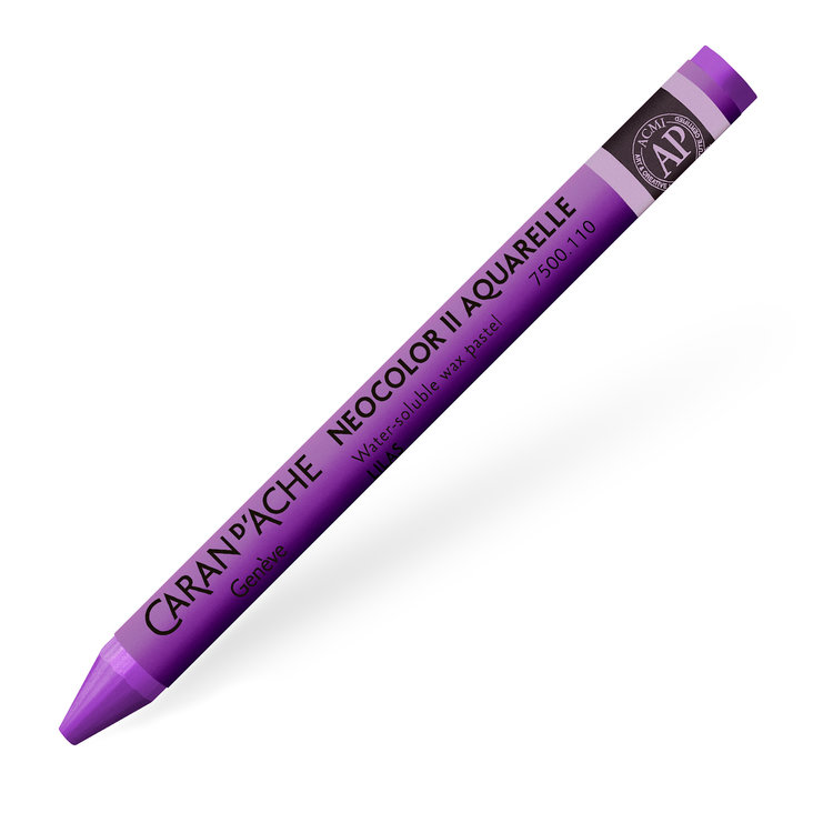 Caran d'Ache 110 NeoColor II waspastel (wateroplosbaar) - lilac