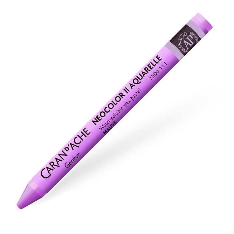 Caran d'Ache 111 NeoColor II waspastel (wateroplosbaar) - mauve