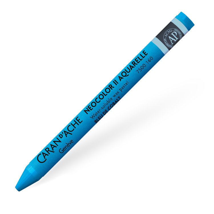 Caran d'Ache 160 NeoColor II waspastel (wateroplosbaar) - cobalt blue
