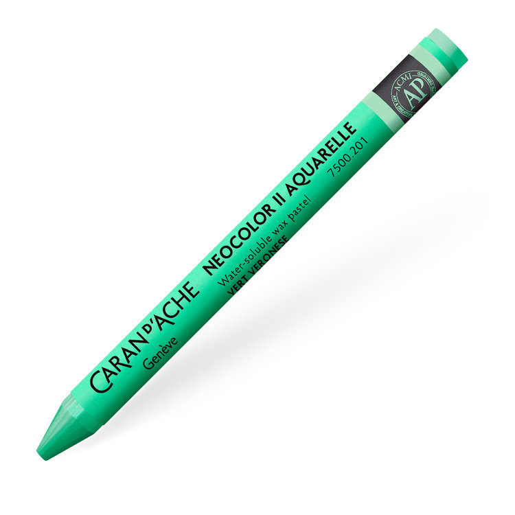 Caran d'Ache 201 NeoColor II waspastel (wateroplosbaar) - veronese green