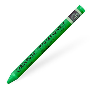 Caran d'Ache 220 NeoColor II waspastel (wateroplosbaar) - grass green