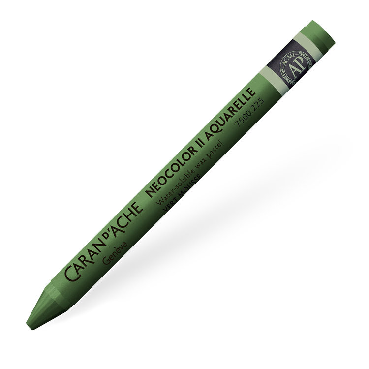 Caran d'Ache 225 NeoColor II waspastel (wateroplosbaar) - moss green