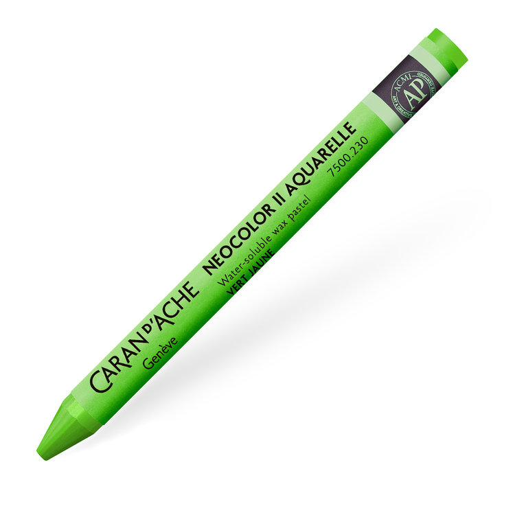 Caran d'Ache 230 NeoColor II waspastel (wateroplosbaar) - yellow green