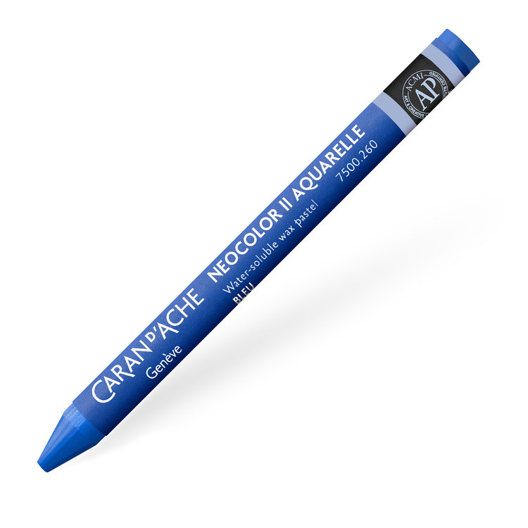 Caran d'Ache 260 blue - NeoColor II waspastel (wateroplosbaar)