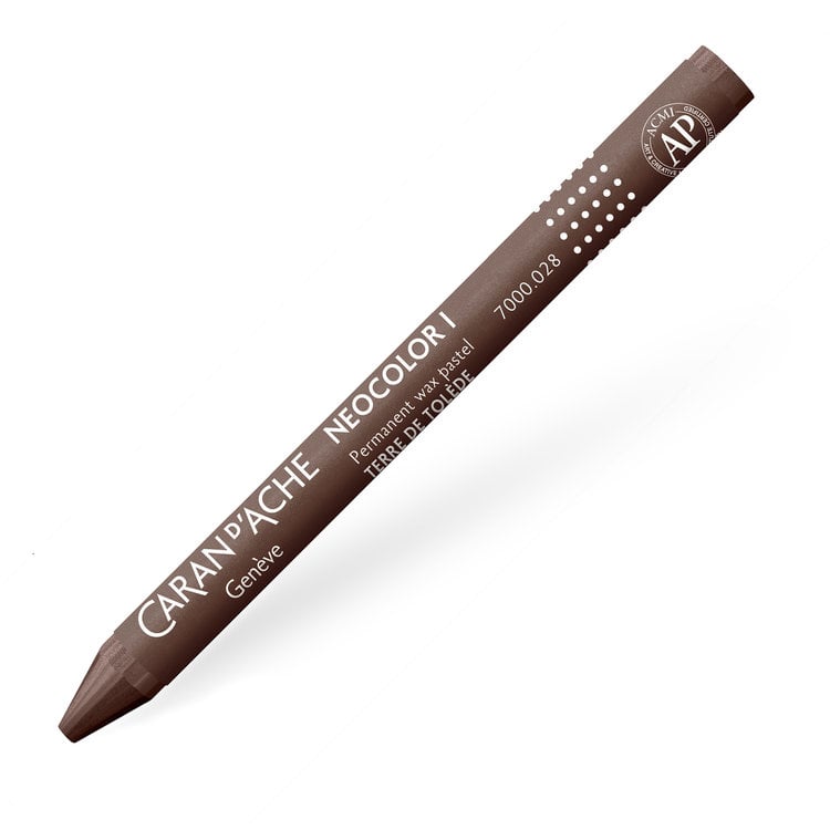 Caran d'Ache 028 NeoColor I waspastel - Toledo brown