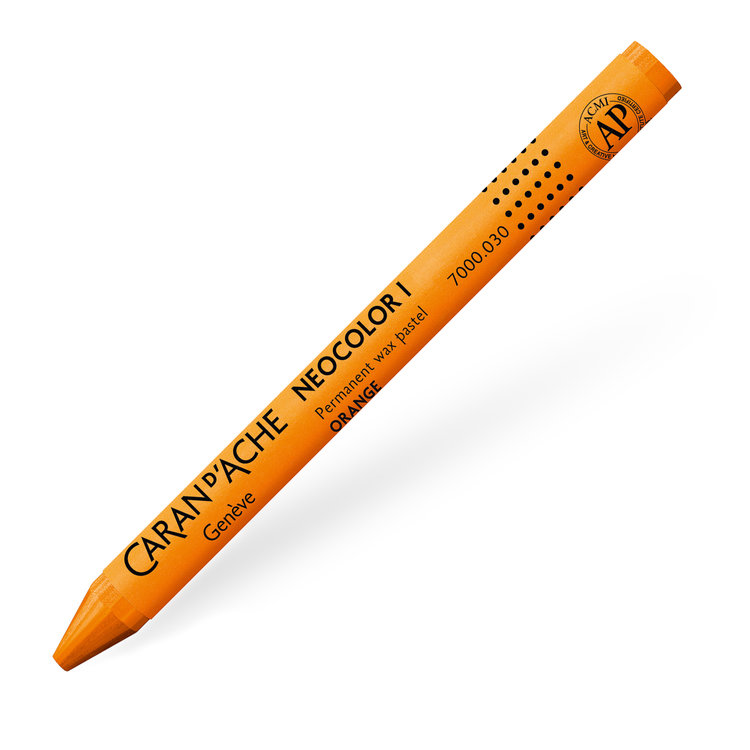 Caran d'Ache 030 NeoColor I waspastel - orange