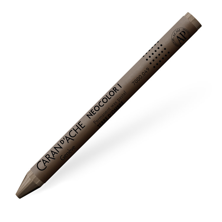 Caran d'Ache 049 NeoColor I waspastel - raw umber