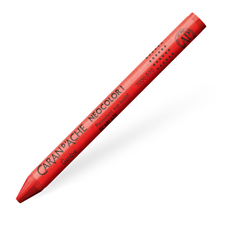 Caran d'Ache 070 NeoColor I waspastel - scarlet