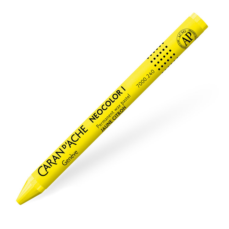 Caran d'Ache 240 NeoColor I waspastel - lemon yellow