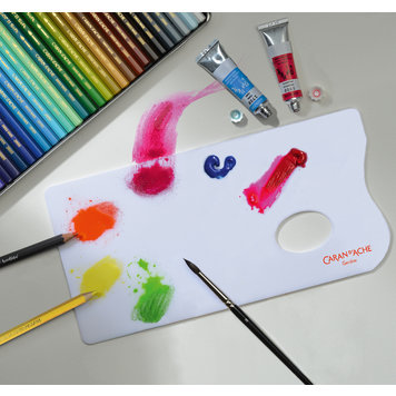 Caran d'Ache kunststof palet (2-zijdig)