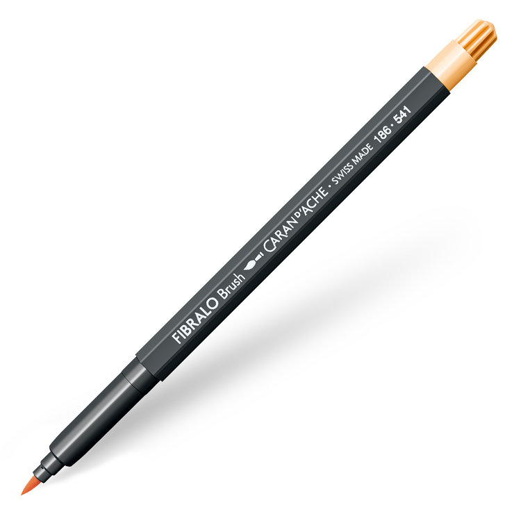 Caran d'Ache 541 Fibralo brush viltstift - light flesh 5%