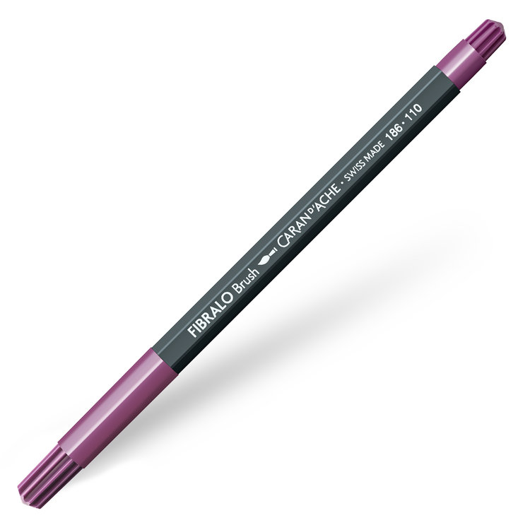 Caran d'Ache 110 Fibralo brush viltstift - lilac