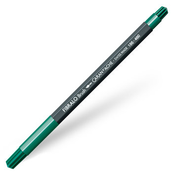 Caran d'Ache 460 Fibralo brush viltstift - peacock green