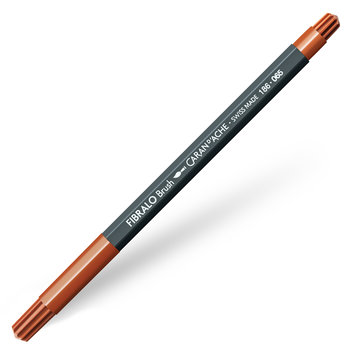 Caran d'Ache 065 Fibralo brush viltstift - russet (roodbruin)