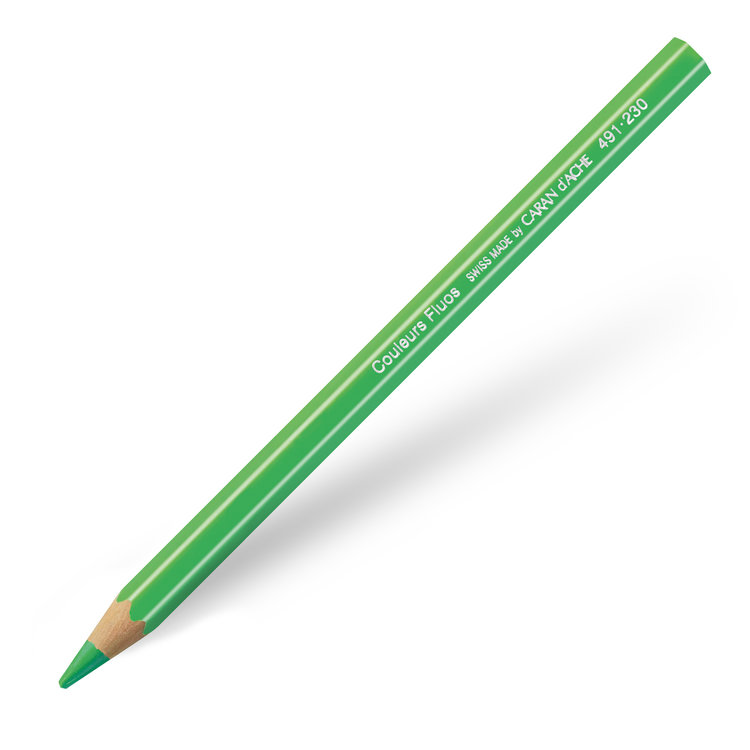 Caran d'Ache maxi kleurpotlood 'fluo'