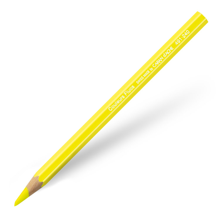 Caran d'Ache maxi kleurpotlood 'fluo'