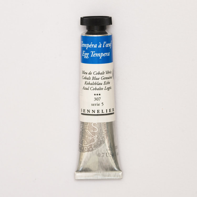Sennelier 307 eitempera 21ml - kobaltblauw
