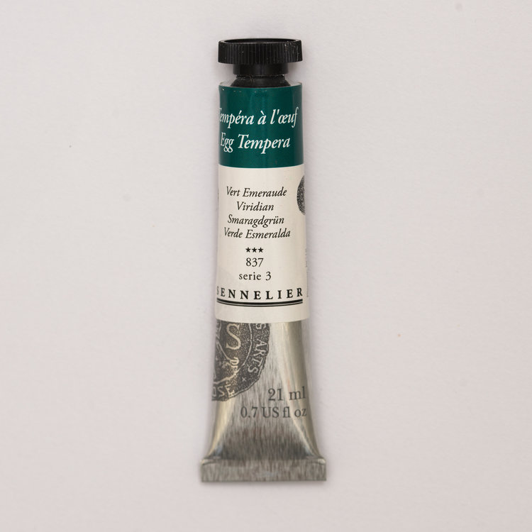 Sennelier 837 eitempera 21ml - smaragdgroen