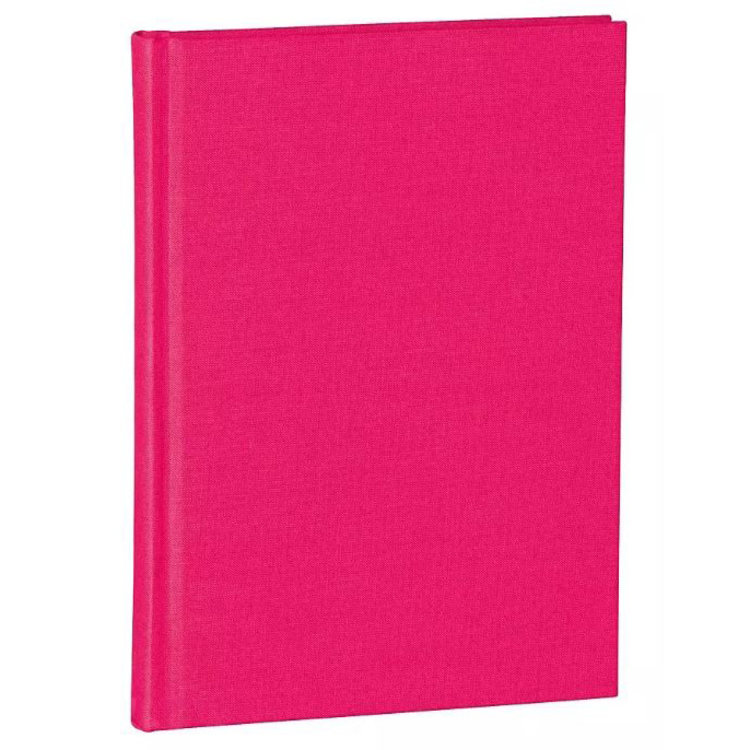 Semikolon teken / notitieboek A5 met dots - roze