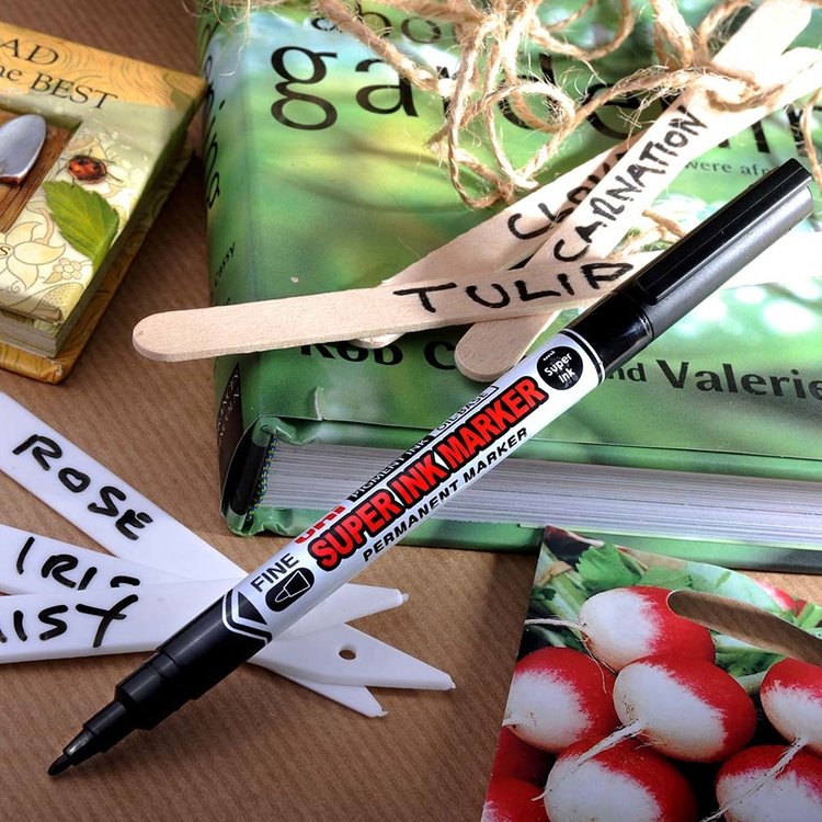 Uni-Ball super ink marker (permanent)