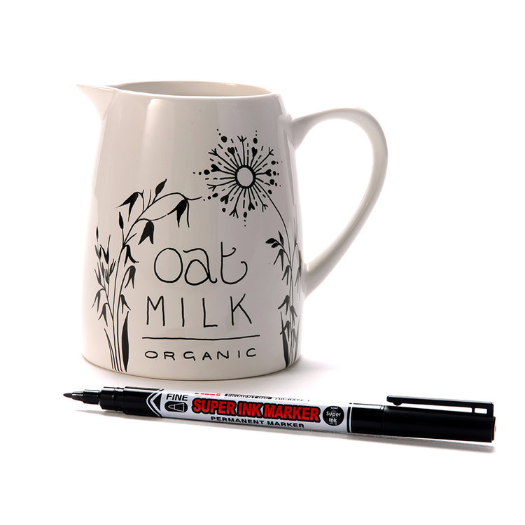 Uni-Ball super ink marker (permanent)