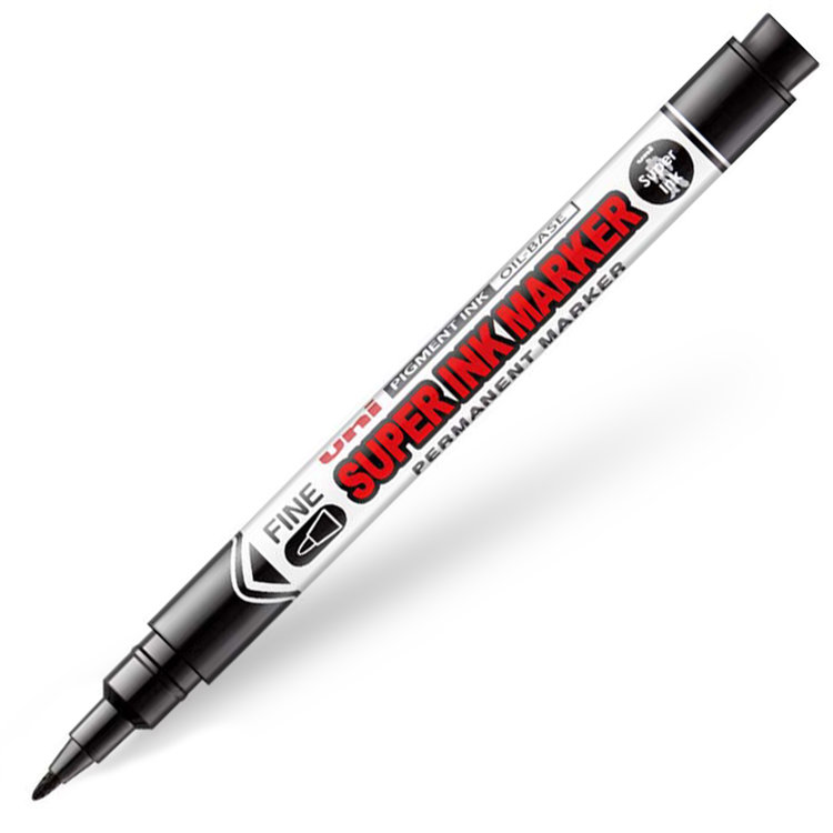 Uni-Ball super ink marker (permanent)
